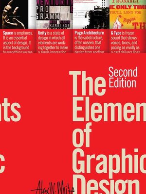 cover image of The Elements of Graphic Design